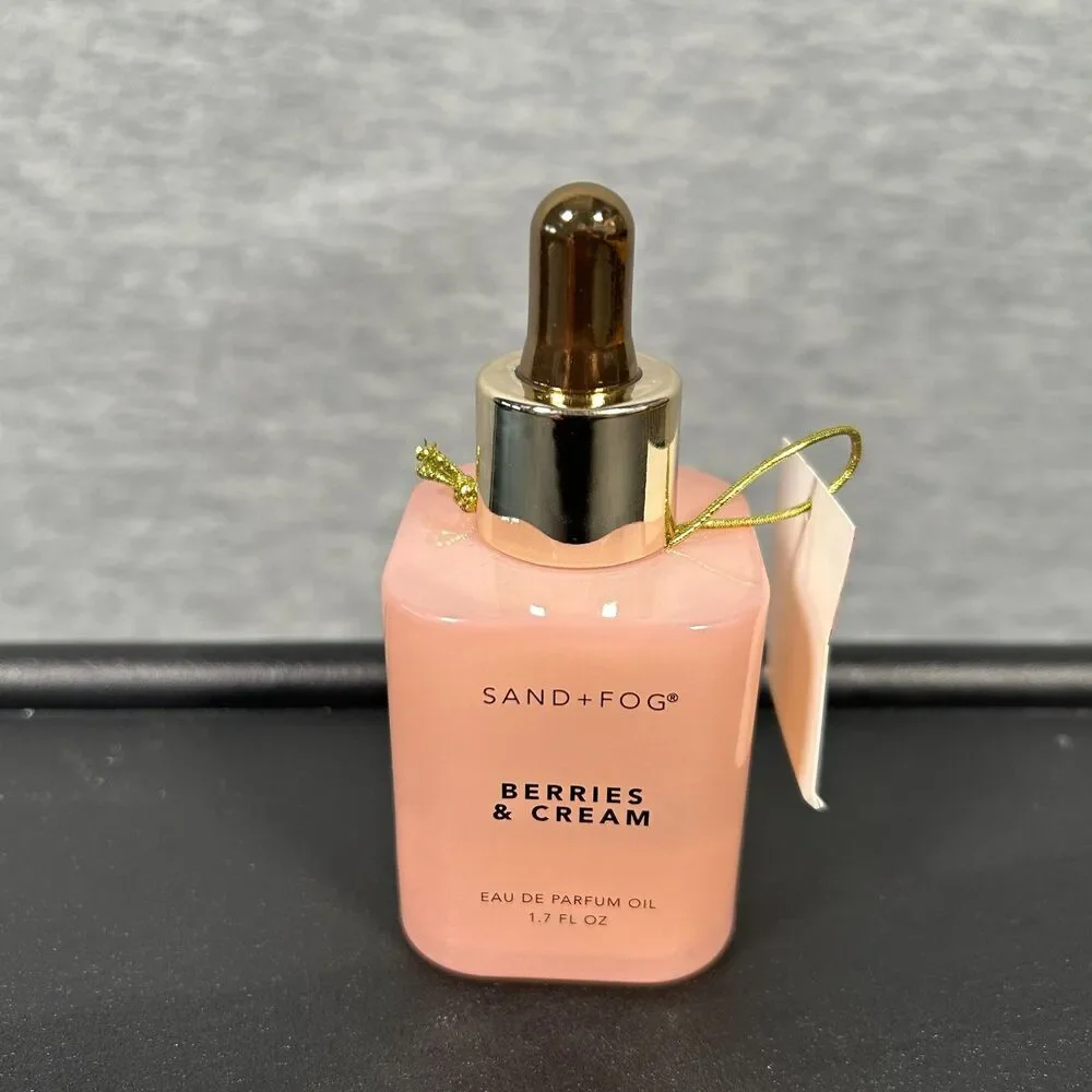 Sand & Fog Berries and Crema Eau De Parfum Perfume Oil 50 ml 1.7 oz Dropper NEW